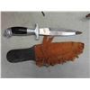Image 2 : Knife with Sheath, Aluminum Tray, Camping Dish, Vintage 
