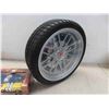 Image 7 : Tire Clock 11'' Diam , Diecast Jet, Modern Jet, Hotwheels in 