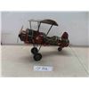 Image 1 : Metal Art Airplane 10'' x 14'' x 12'' 