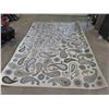 Image 2 : Area Rug 116'' x 79'' Beige/Greys