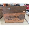 Image 3 : 2 Wood Crates 11'' x 13'' x 14'' + 10'' x 24'' x 26'' , Vintage 
