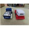 Image 3 : 4 Diecast Trucks: 1934 Ford Tow Truck 1:18 Scale , 1940 Ford, 