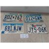 Image 1 : 4 USA License Plates: Minnesota, Texas, Iowa 