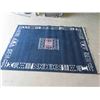 Image 1 : Area Rug 89'' x 63'' Blues/Pinks