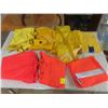 Image 1 : Reflective Rain Suit Size Large , Rain Shield Jacket, Overalls