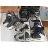 Image 1 : Hockey Skates: Size 5, Size 6.5 , Kids Size, 2 Helmets 