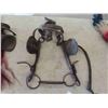 Image 3 : 3 Horse Bridles , 2 with Dyed Tail Hair, Spread Rings, Bits 