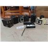 Image 1 : Vintage Cameras: Polaroid Swinger, Kodak, Ansco 