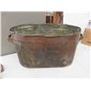 Image 2 : Copper Wash Tub , Axe with Extra Heads, Melting Pot &  