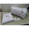 Image 1 : White Tufted Bed in Bag 7pce King Size Shabby Chic Boho 