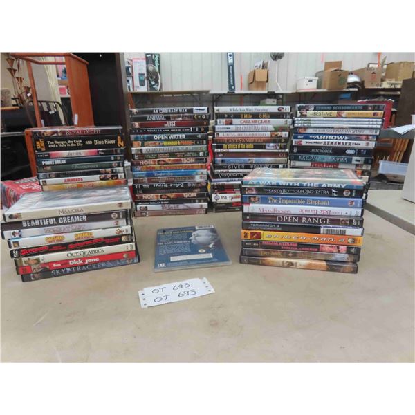 70+ DVDs: NCIS, Garfield, Animal, The Giver, Spiderman,
