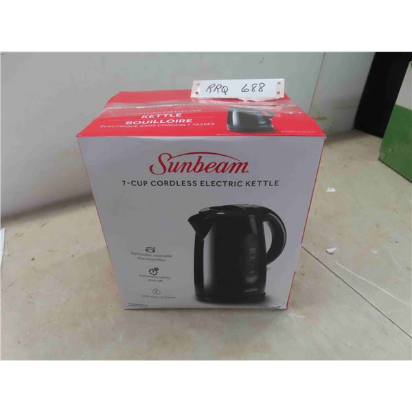 New 7 Cup Cordless Electric Kettle 