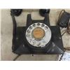 Image 6 : 2 Old Rotary Telephones (1) Wall Mount (1) Desk