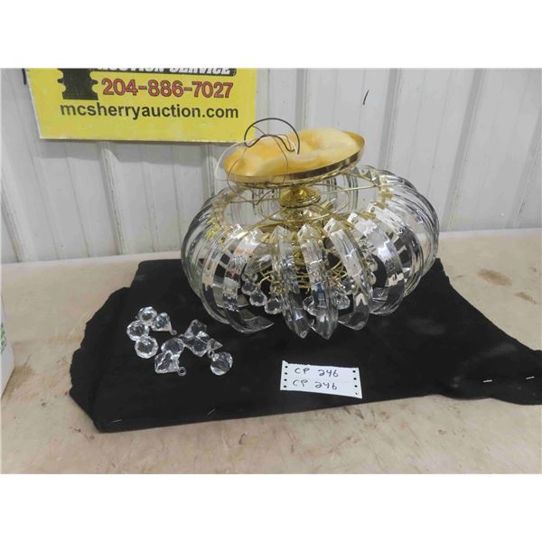 Fancy Chandelier with Prisms