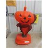 Image 3 : 2 Halloween Pumpkin Blow Molds 24'' Tall 