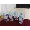 Image 1 : 7 Vintage Glasses, 3 Juice Jugs 