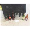 9 Pop Bottles: Stubby, Coke, Orange Crush, 7UP & More.