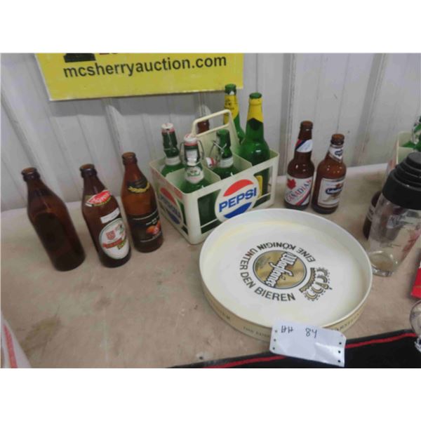 Mugs, Bottles, Trays 