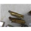Image 4 : 4 Vintage Lighters (1) Bullet, Match Safe 