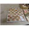 Image 2 : Alabaster Chess Board, Playing Cards & More 
