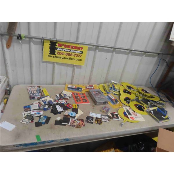 Star Trek Cards, Fridge Magnets, Dick Tracy Books & 