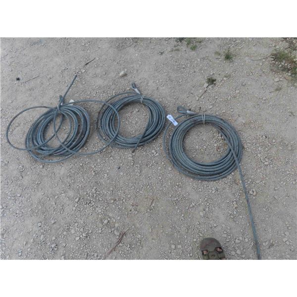 3 Rolls of 1/2'' Cable 