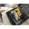 Image 3 : 2 Dewalt Power Tools with Case, Circular Saw, Reciprocating Saw