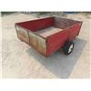 Image 2 : Yard Tilt Box Trailer, Box Measures 12'' x 34'' x 48'' - NO TOD. 