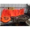 Image 8 : Hunting Hoodie and Pants Size XXL, 3 Orange 