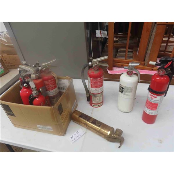 11 Fire Extinguishers, Needs Recharge