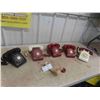 Image 1 : 5 Rotary Desk Phones