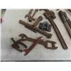 Image 2 : Old Wrenches, Air Pump, Wagon Wrench, Clevis, Files &