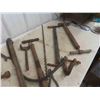 Image 6 : Old Wrenches, Air Pump, Wagon Wrench, Clevis, Files &