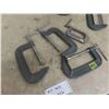 Image 2 : 5 C Clamps (4) 4'' (1) 3'' 