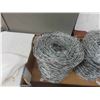 Image 3 : 2 New Rolls of Barb Wire 14 Gauge 