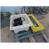 Image 1 : Utility Sink (No Legs), Fire Extinguisher Cabinet, 2 Wall