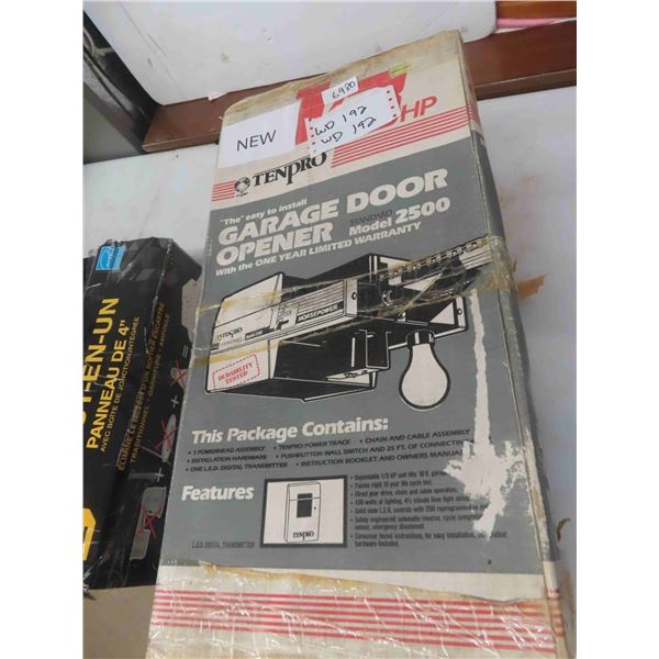 New Old Stock  Ten Pro Auto Garage Door Opener 1/3HP
