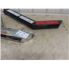 Image 2 : 2 Big Truck Mud Flap Brackets (1) Chrome (1) Black 
