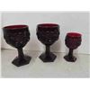 Image 2 : 10pcs Vintage 1970s Avon Cape Cod Ruby Red 