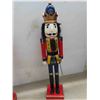 Image 3 : 2 Very Nice Wooden Nut Crackers 24'' Tall 