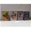 Image 1 : 4 Modern Metal Signs 12'' x 8'' 
