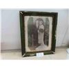 Image 1 : 1926 Wedding Picture in Original Frame 20'' x 24'' 