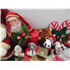 Image 4 : Christmas Décor: Lights, Santa Stuffys, Bows, Ornaments &