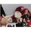 Image 6 : Christmas Décor: Lights, Santa Stuffys, Bows, Ornaments &
