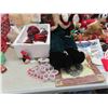 Image 8 : Christmas Décor: Lights, Santa Stuffys, Bows, Ornaments &