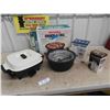 Image 1 : Electric Frying Pan , Crock Grill , Black and Decker 1 Cup 