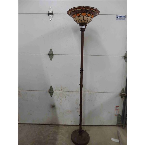 Floor Lamp with Tiffany Style Shade 69'' Tall 