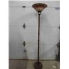 Image 1 : Floor Lamp with Tiffany Style Shade 69'' Tall 