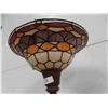 Image 3 : Floor Lamp with Tiffany Style Shade 69'' Tall 