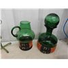 Image 2 : 3 Decanters, Ice Bucket, Tray, Coffee Cups & More 